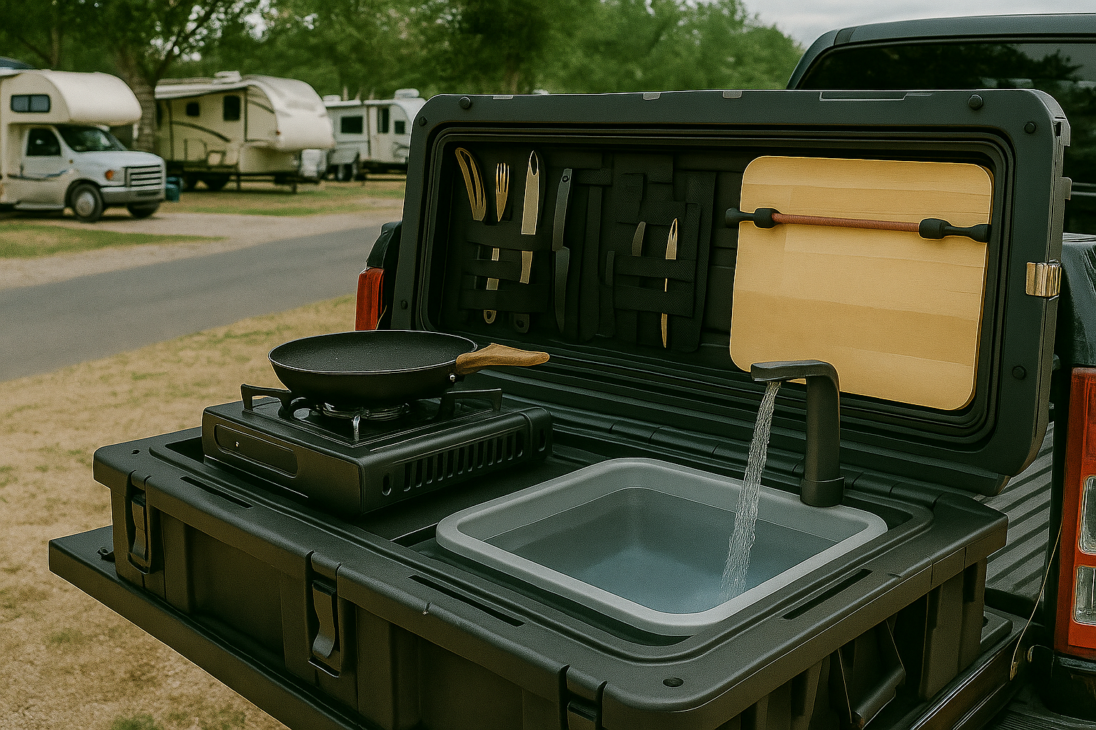 camp kitchen